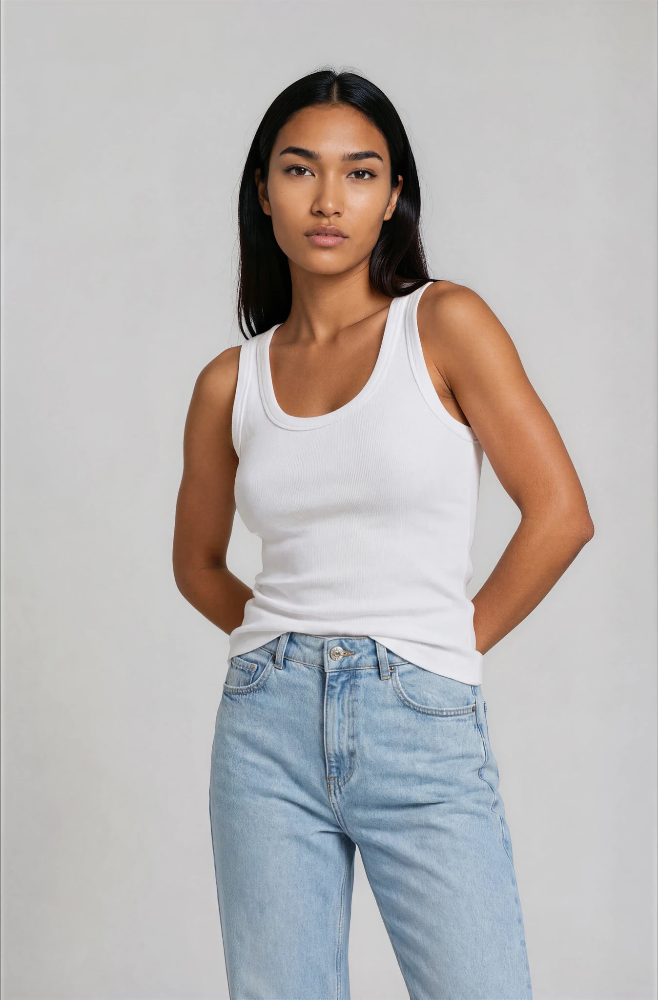 Camiseta Orgánica Tirantes Estrechos - 035