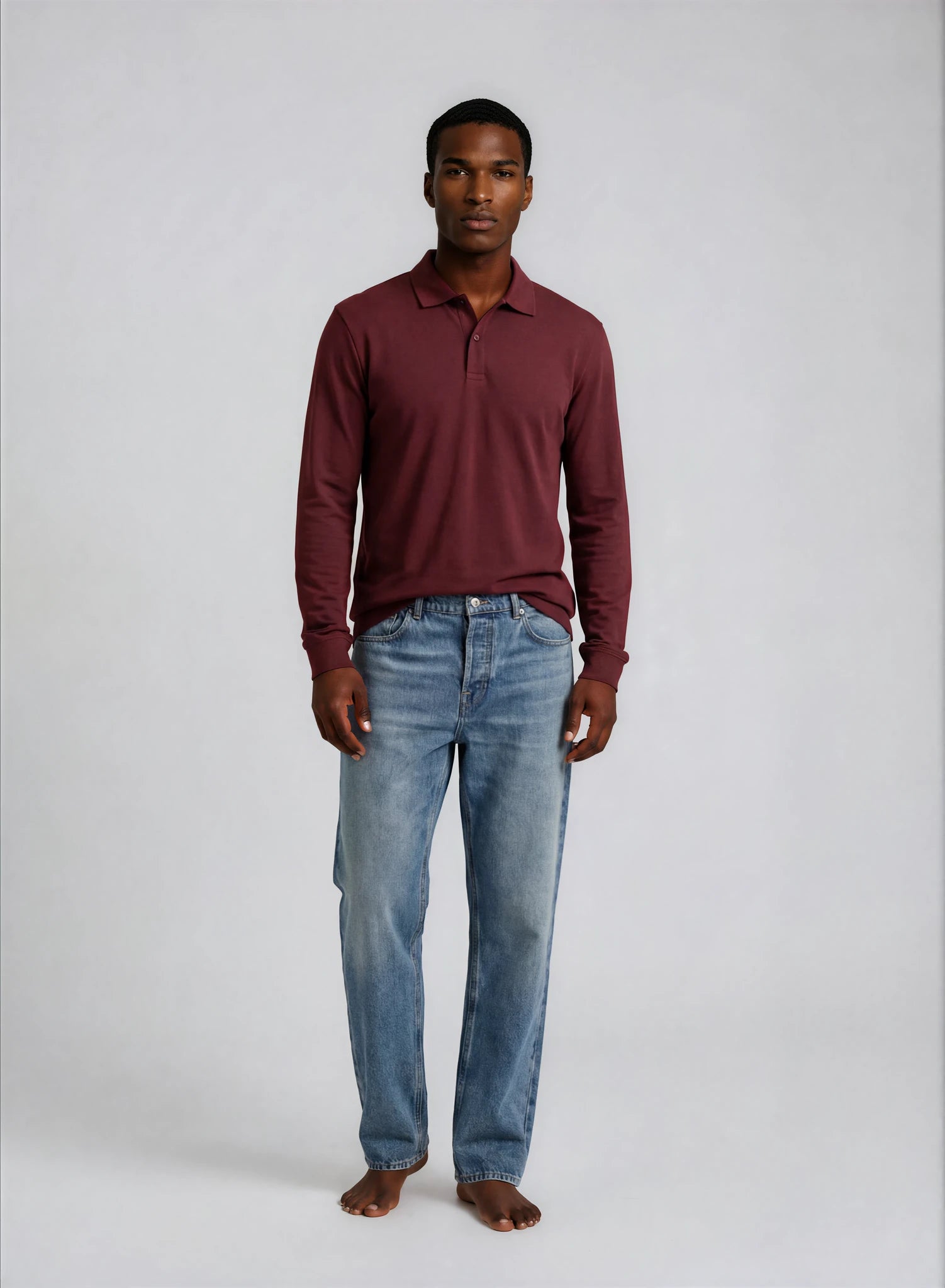 Polo Orgánico Manga Larga - 014