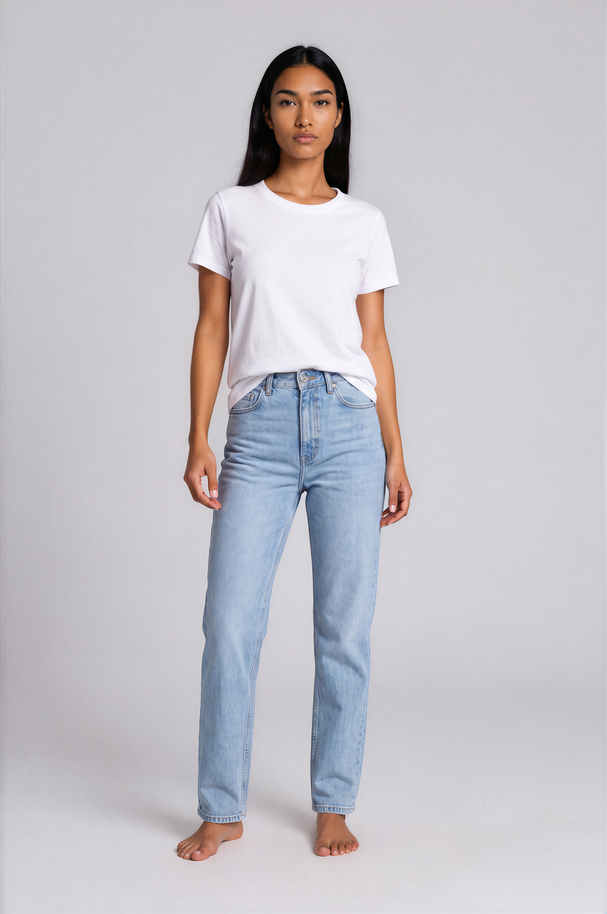 Women's Organic Cotton Wide Neckline T-Shirt