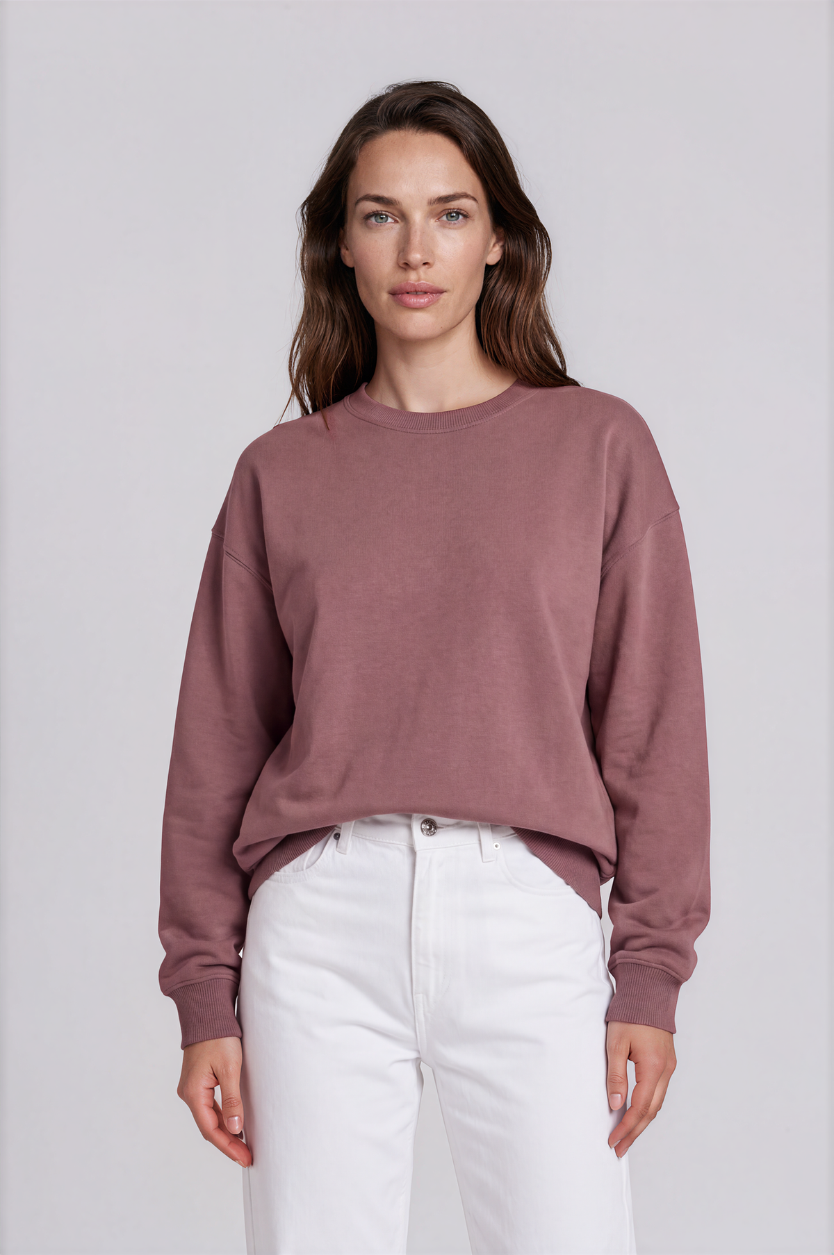 Oversized Organic Sweatshirt - 023