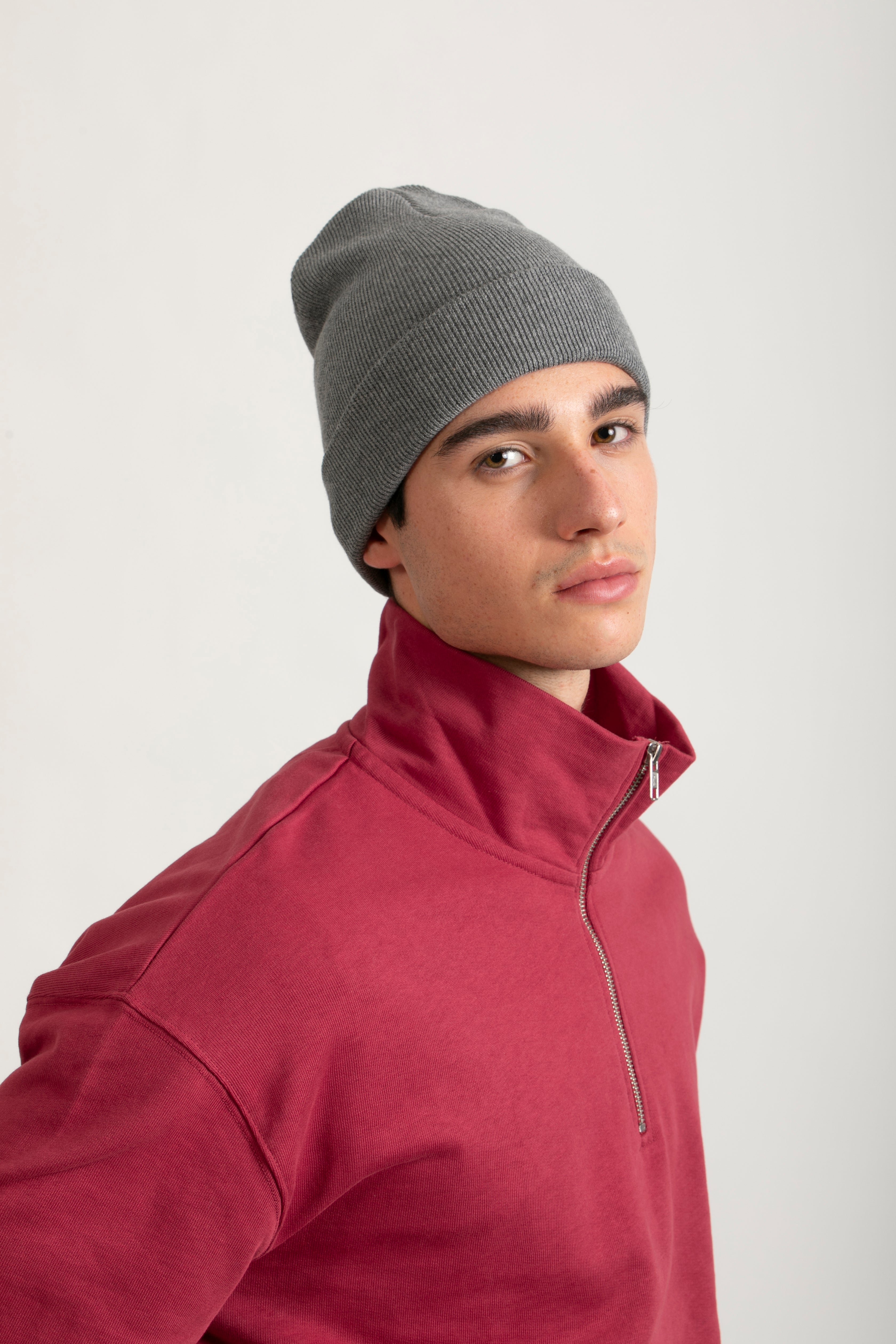 Sudadera Orgánica Oversize con Cremallera - 022