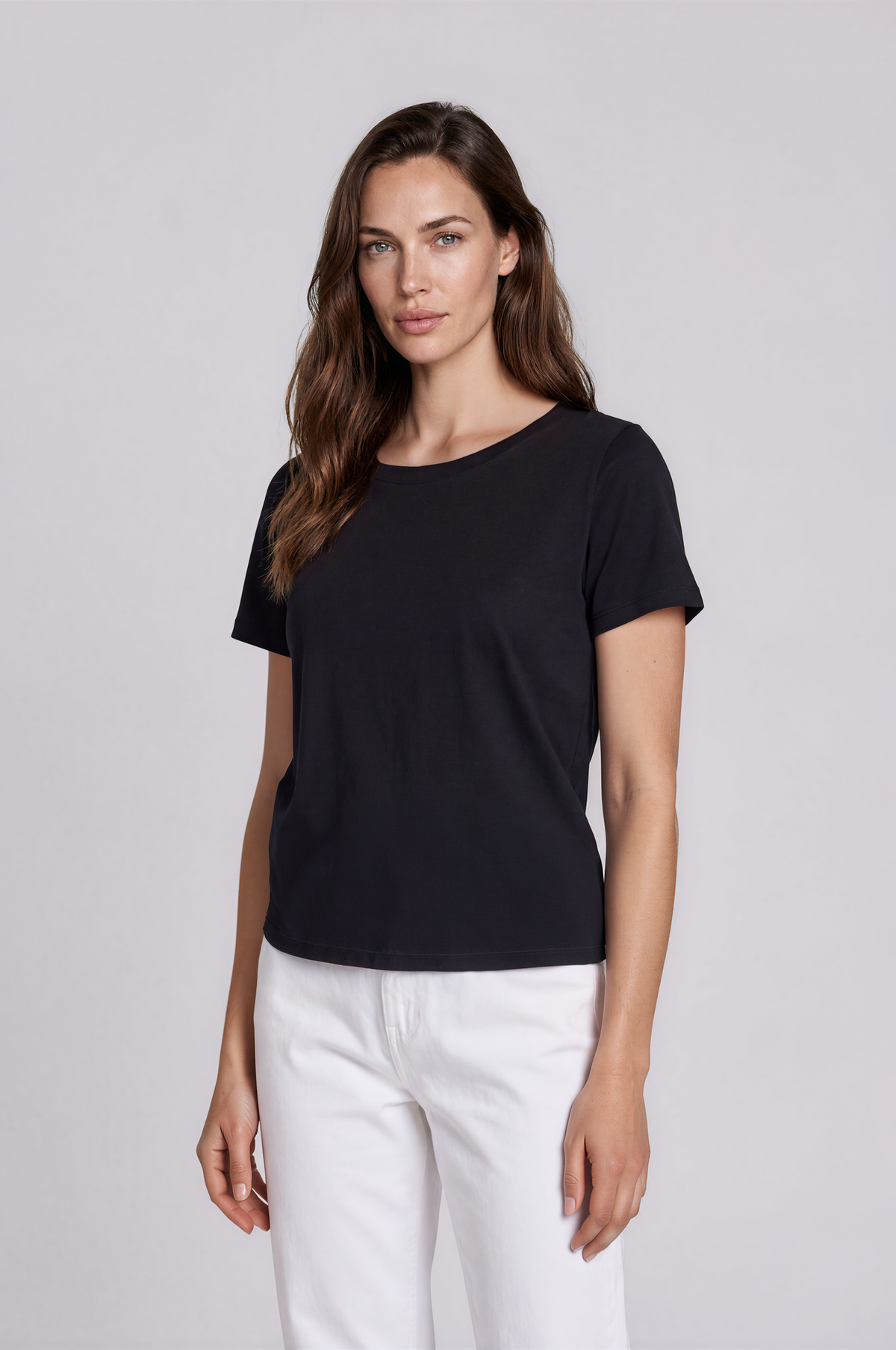 Women's Organic Cotton Wide Neckline T-Shirt