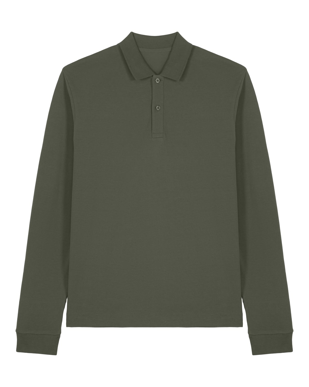 Organic Long Sleeve Polo - 014