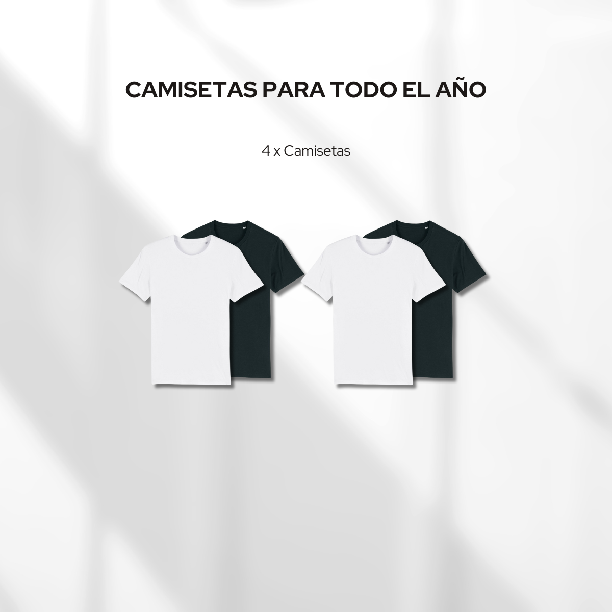 Pack 'Camisetas para todo el año'